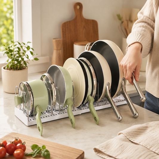 Pan & Lid Organizer Rack