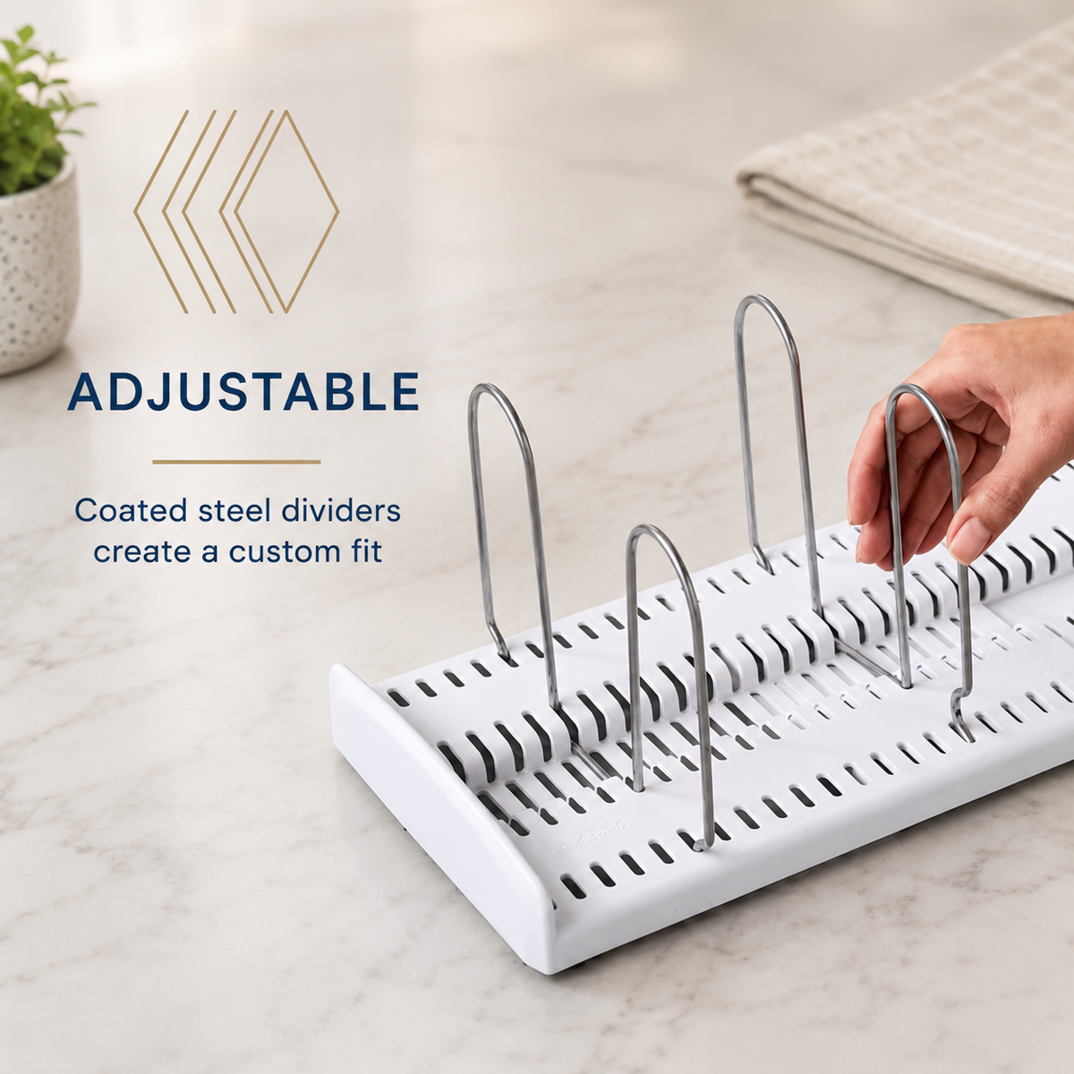 Pan & Lid Organizer Rack
