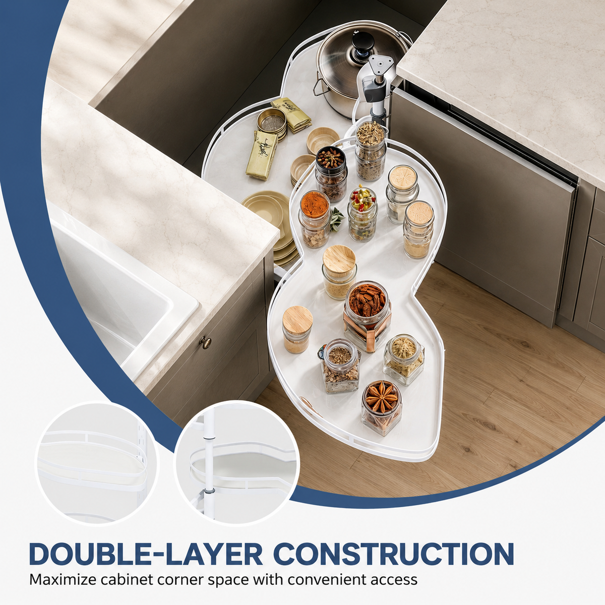 Pull-Out Cabinet Organizer