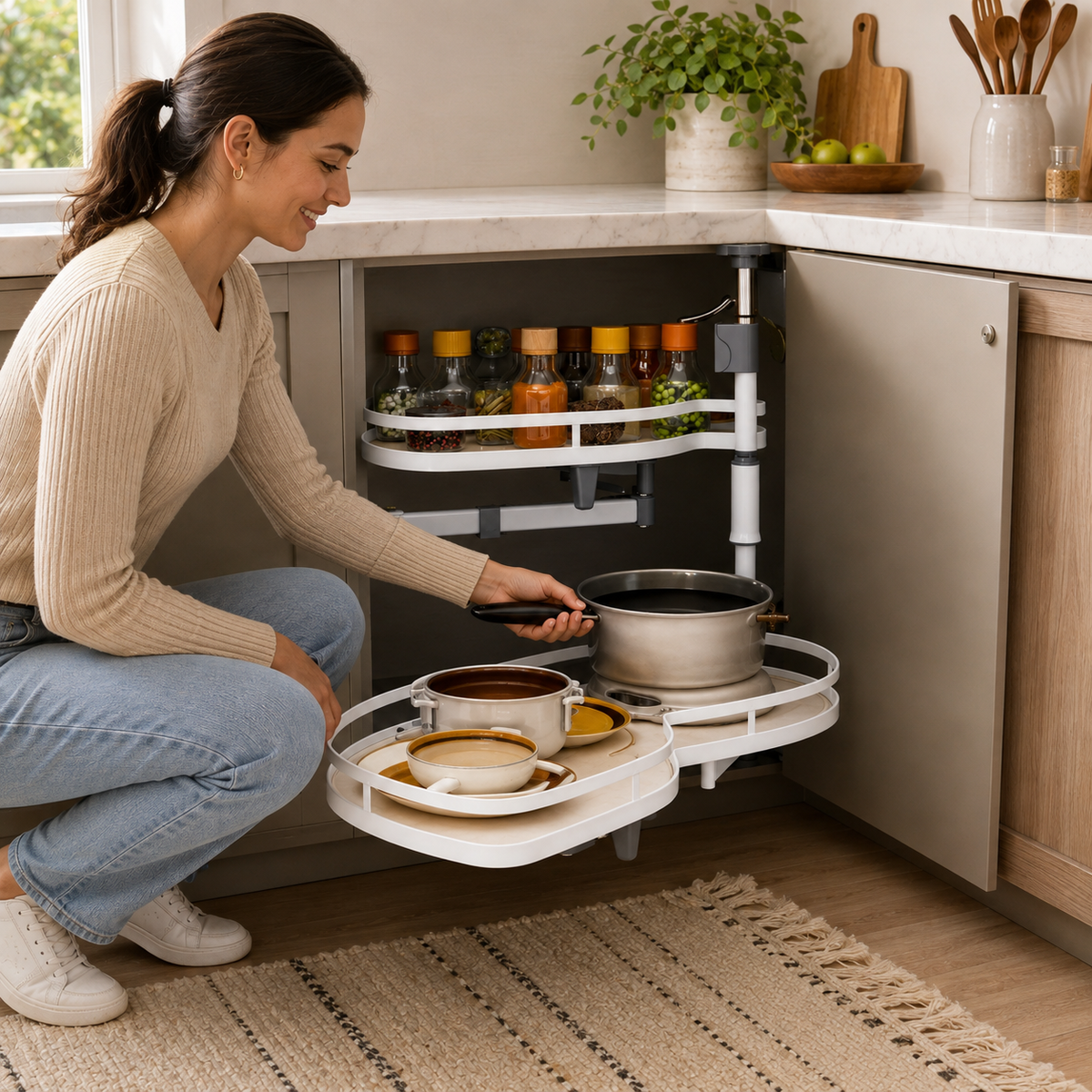 Pull-Out Cabinet Organizer
